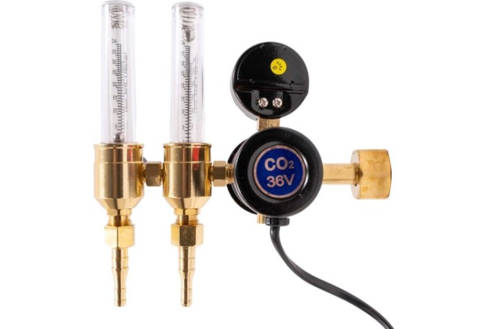 Регулятор расхода газа KRASS У 30/АР 40 КРП Р2 36V для углекислоты и аргона ПОВЕРЕННЫЙ [2133504PV]