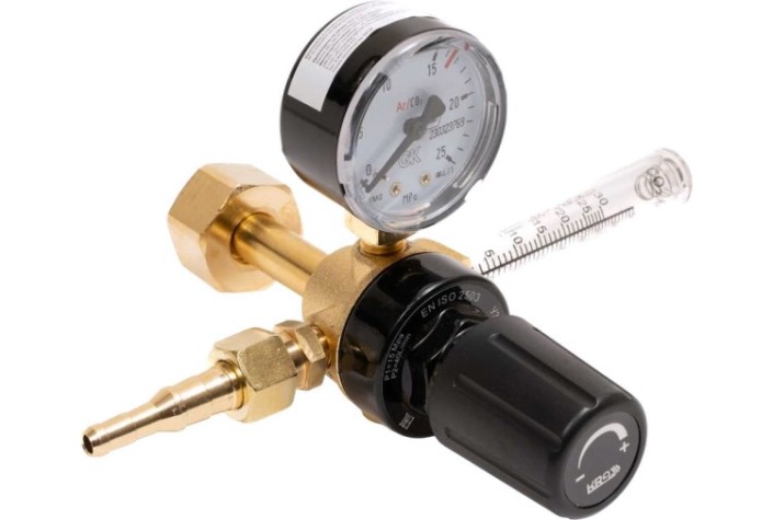 Регулятор расхода газа KRASS У 30/АР 40 Р для углекислоты и аргона ПОВЕРЕННЫЙ [2133617PV]