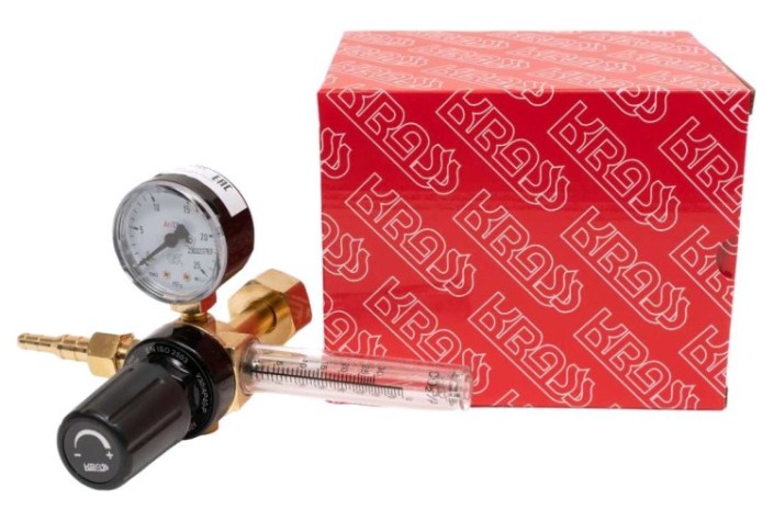 Регулятор расхода газа KRASS У 30/АР 40 Р для углекислоты и аргона ПОВЕРЕННЫЙ [2133617PV]