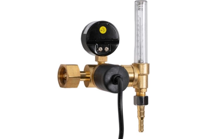 Регулятор расхода газа KRASS У 30/АР 40П Р 220V для углекислоты и аргона ПОВЕРЕННЫЙ [2133619PV]