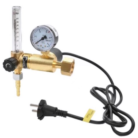 Регулятор расхода газа KRASS У30/АР40 П Р 220V малогабаритный, ротаметр с подогревателем [2133619]