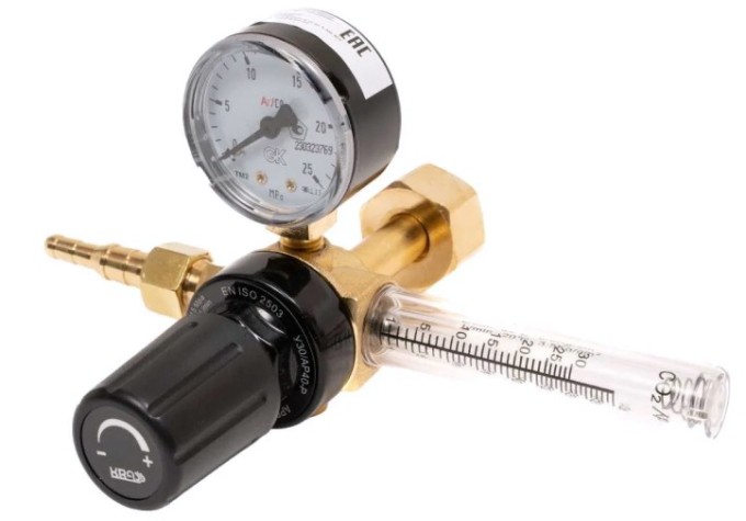 Регулятор расхода газа с поверкой KRASS У30/АР40 (малогабаритный)