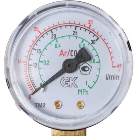 Регулятор расхода KRASS Base Control SE FLOW для углекислоты и аргона, ПОВЕРЕННЫЙ [0870459KRPV]