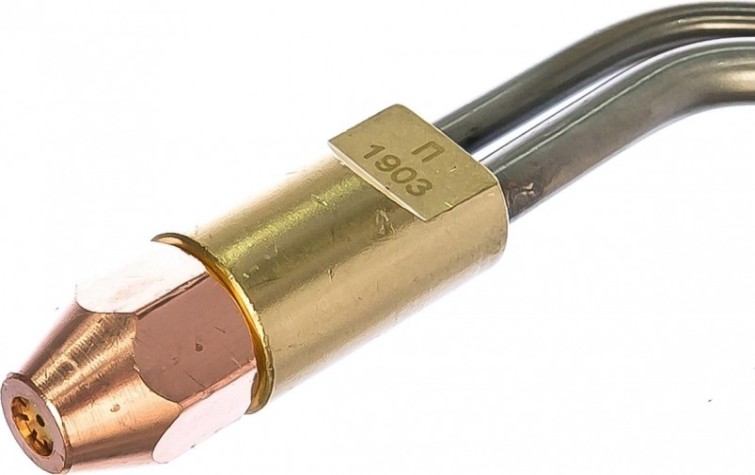 Резак пропановый KRASS Р1П-100-УД удлинен. (вент. до 100 мм) L=765 мм, вн № 1,2,3,4 [2117531]