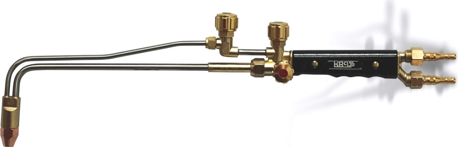 Резак пропановый KRASS Р1П-100 (вентиль, до 100 мм) L=480 мм, вн № 1,2,3,4 [2117530]