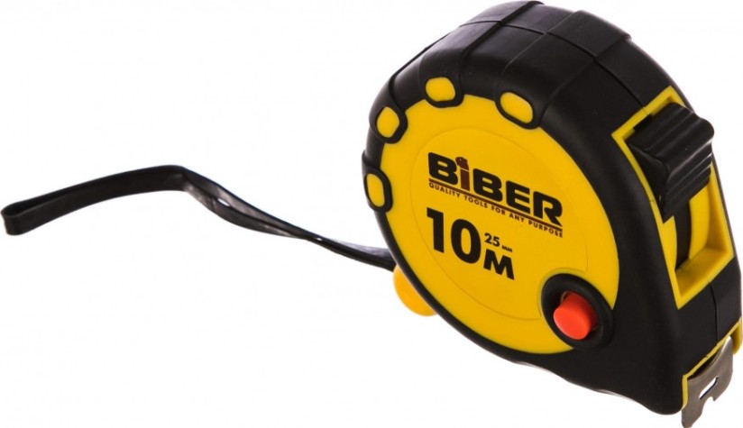 Рулетка Biber 40095 STANDART 10мх25мм [тов-173014]