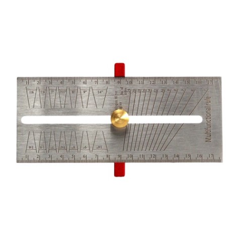 Шаблон WOODWORK MGR-001 для разметки ящичных шипов, универсальный