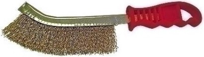 Щетка металлическая БМ 340104 с пластмассовой ручкой