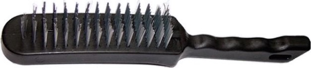 Щетка металлическая Sparta 5 5-рядная с пластмассовой ручкой// [748675]