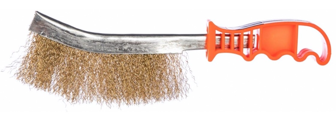 Щетка металлическая Sparta с пластмассовой ручкой [748505]