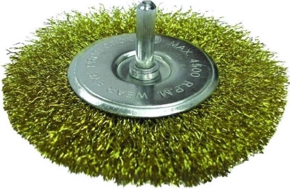 Щетка обдирочная для дрели Biber 70 986 дисковая 100мм [тов-076231]