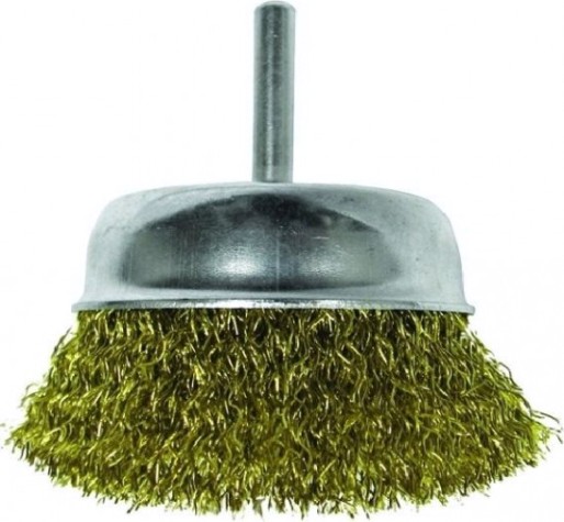 Щетка обдирочная для дрели Biber 70 988 чаша 75мм [тов-076233]