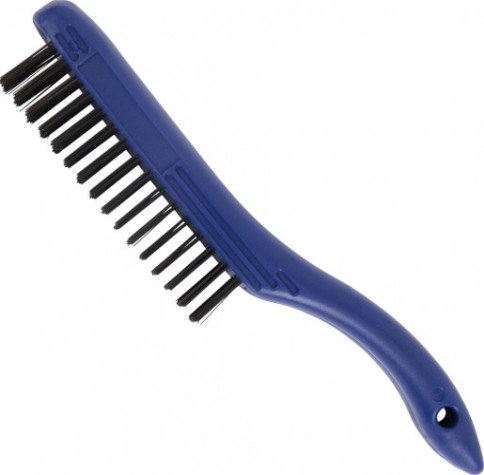 Щетка WORKPRO WP253002 проволочная стальная 4х16