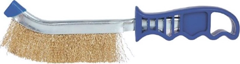 Щетка WORKPRO WP253003 проволочная омедненная 25см