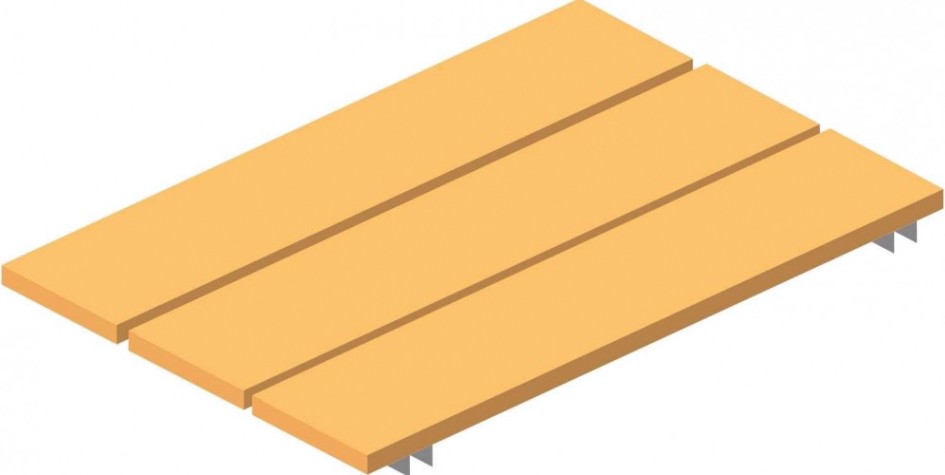 Щит деревянный РИНСТРОЙ 1,05х0,95 м [013005]