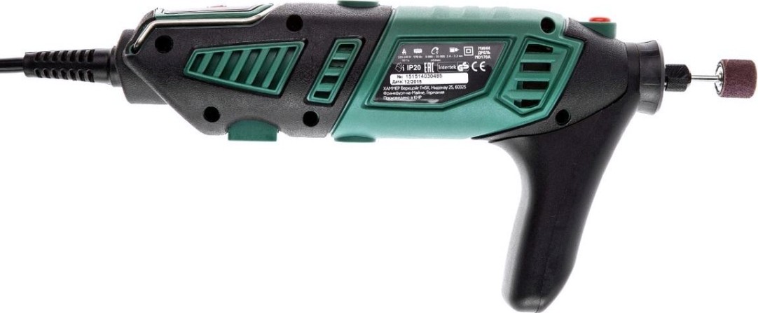 Шлифмашина прямая сетевая Hammer MD170A гибкий вал + насадки 160 шт. [113-003]