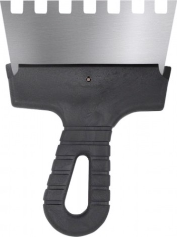 Шпатель Biber 35212 фасадный 150 мм, зуб 8х8 мм [тов-048246]