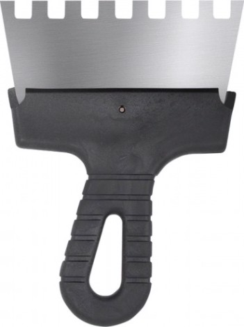 Шпатель Biber 35235 фасадный 150 мм, зуб 10х10 мм [тов-169786]