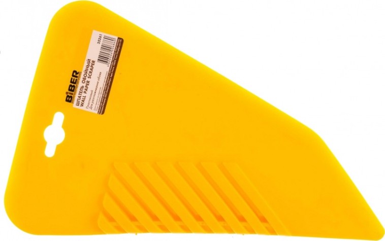 Шпатель Biber 35261 обойный 300мм, пластиковый [Тов-048251]