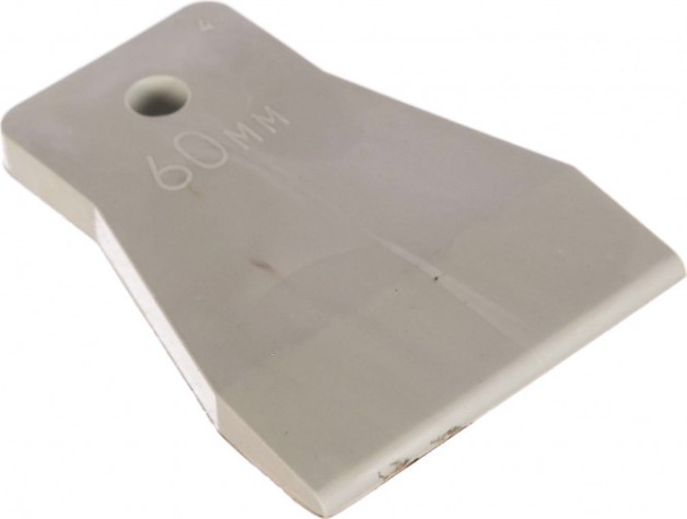 Шпатель Biber 35266 резиновый белый 60мм [Тов-130025]