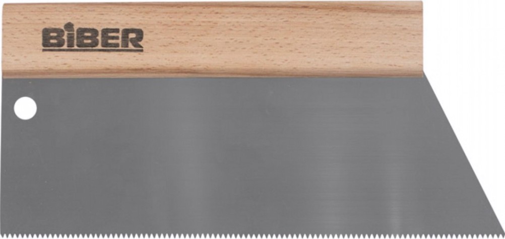 Шпатель Biber 35271 для клея 250 мм, зуб тип S2 [тов-184678]