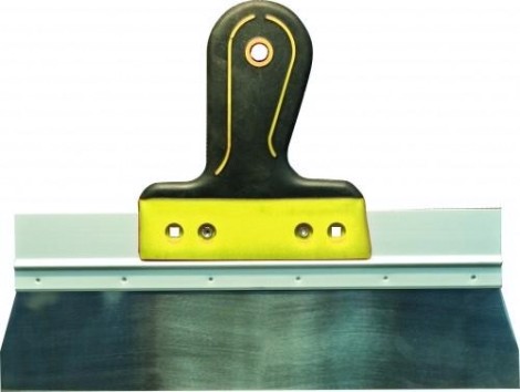 Шпатель фасадный из нержавеющей стали 888 "Профи" с резино-пластиковой ручкой 600 мм 3088600 [3088600]