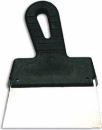 Шпатель фасадный из нержавеющей стали 888 с пластмассовой ручкой 450 мм 3085450 [3085450-1]