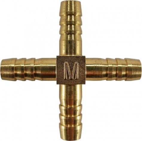 Штуцер FOOB F10.21.1 крестовой, под шланг 9 – 12 мм [00-00002584]