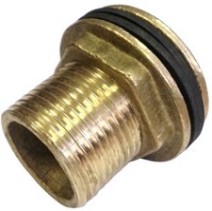 Штуцер POLIMER GROUP 1" (латунь) 10 080 022 [10080022]
