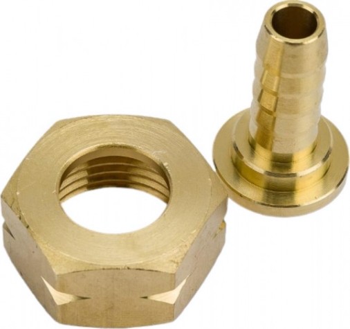 Штуцер со съемной гайкой FOOB F10.11.1 М22, левая резьба, под шланг 9-12мм [00-00002572]