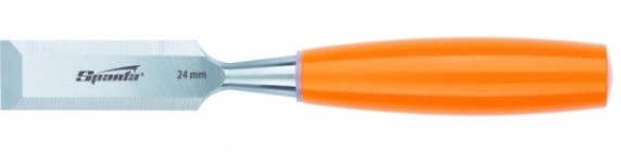 Стамеска Sparta 30 мм плоская, пластиковая рукоятка [244305]