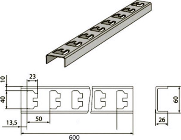 Стойка POLIMER GROUP 800 мм для колодца КС-5 [AK11010102]