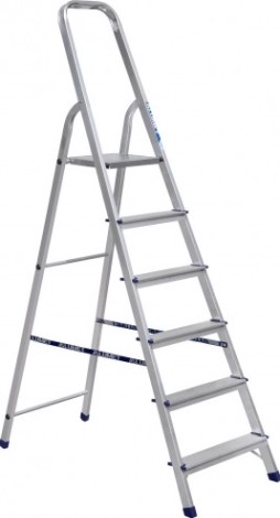 Стремянка алюминиевая АЛЮМЕТ АМ 706 6 ступеней [Ам706]