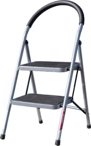 Стремянка стальная АЛЮМЕТ МСН 202 2 ступени [МСН202]