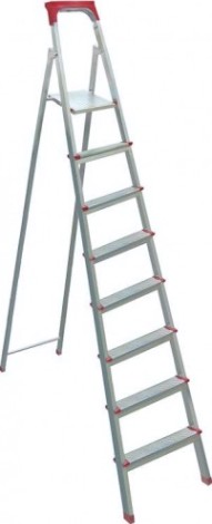 Стремянка стальная Biber 98108 8 ступенчатая [тов-049514]