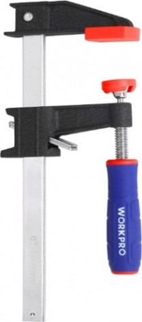 Струбцина F-образная WORKPRO WP232032 450мм быстросъемная для высоких нагрузок