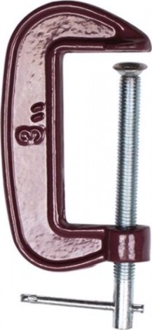 Струбцина G-образная Biber 85852 75мм [тов-078222]