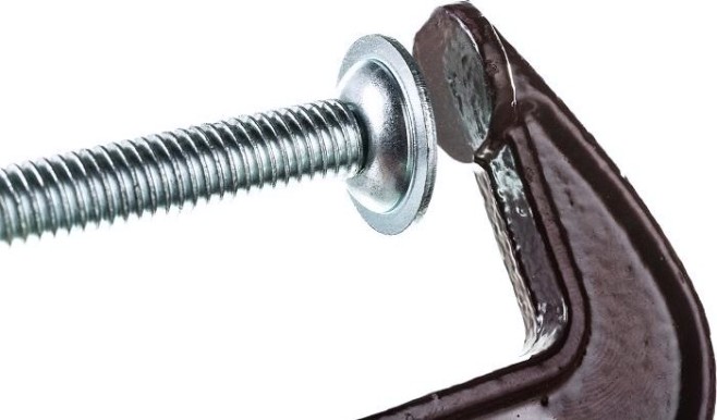 Струбцина G-образная Biber 85852 75мм [тов-078222]