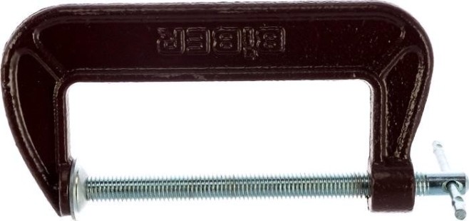 Струбцина G-образная Biber 85853 100мм [тов-078223]