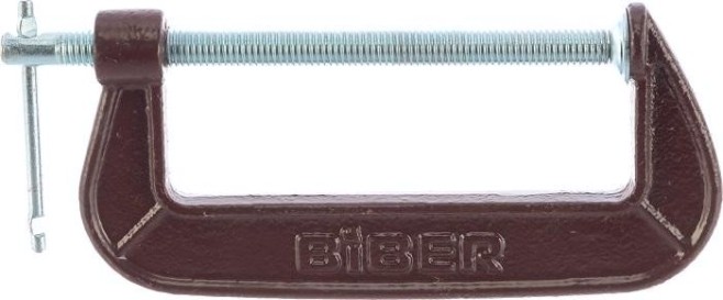 Струбцина G-образная Biber 85854 125мм [тов-078243]