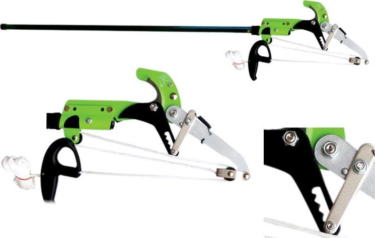 Сучкорез ЦЕНТРОИНСТРУМЕНТ штанговый 0220 с храповым механизмом и садовой пилой [0220]