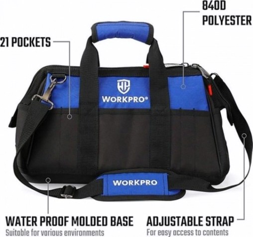 Сумка для инструмента WORKPRO WP281026 20" (510мм)