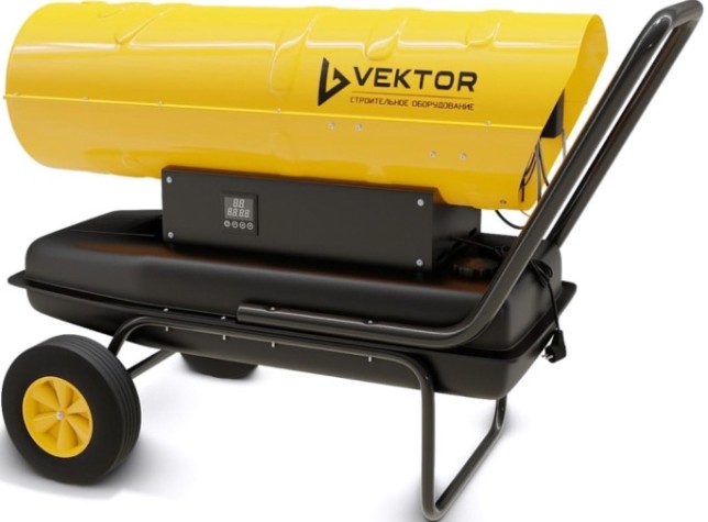 Тепловая пушка на дизтопливе прямого нагрева VEKTOR DH-100D [00-00004433]