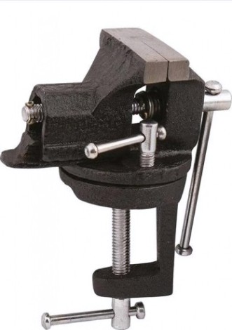 Тиски Biber 85884 настольные, поворотные 70мм [тов-093084]