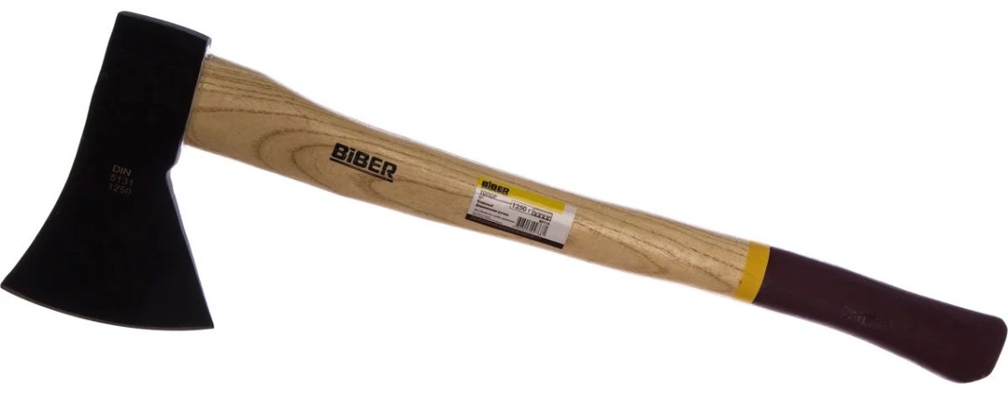 Топор Biber Премиум 85114 кованый 1,25кг [тов-085214]