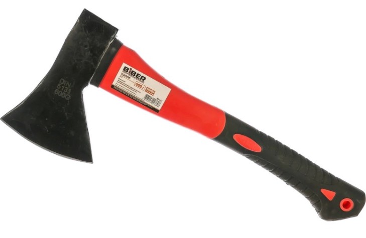 Топор Biber Премиум 85121 кованый 0,6кг [тов-085215]