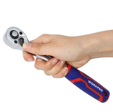 Трещотка WORKPRO WP271007 1/4" (45 зубов)