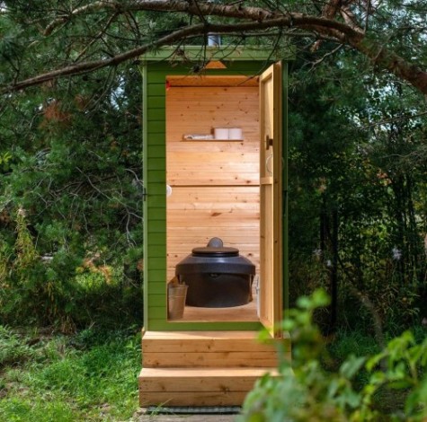 Туалет компостный ЭКОПРОМ Rostok [серый]