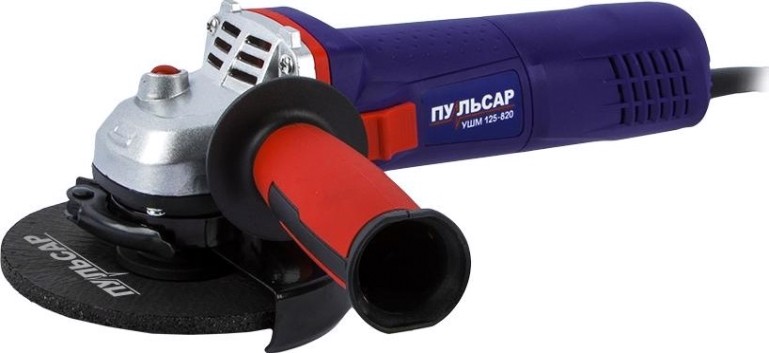Угловая шлифмашина сетевая ПУЛЬСАР УШМ 125-820 [792-438]