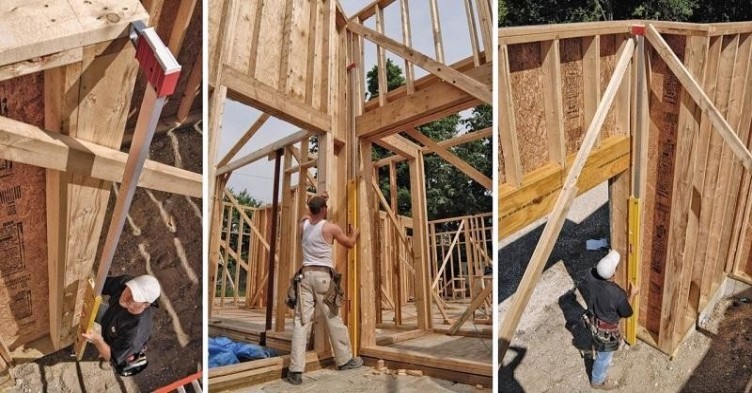 Уровень строительный раздвижной STABILA тип 106Т 213 - 376 см 17709 [17709]